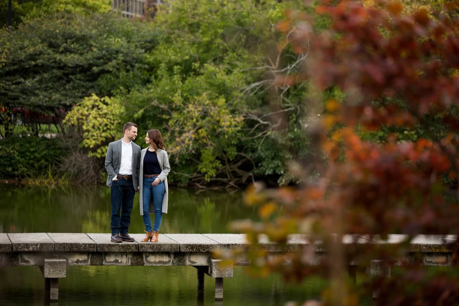 Fall Engagement Session in Chicago