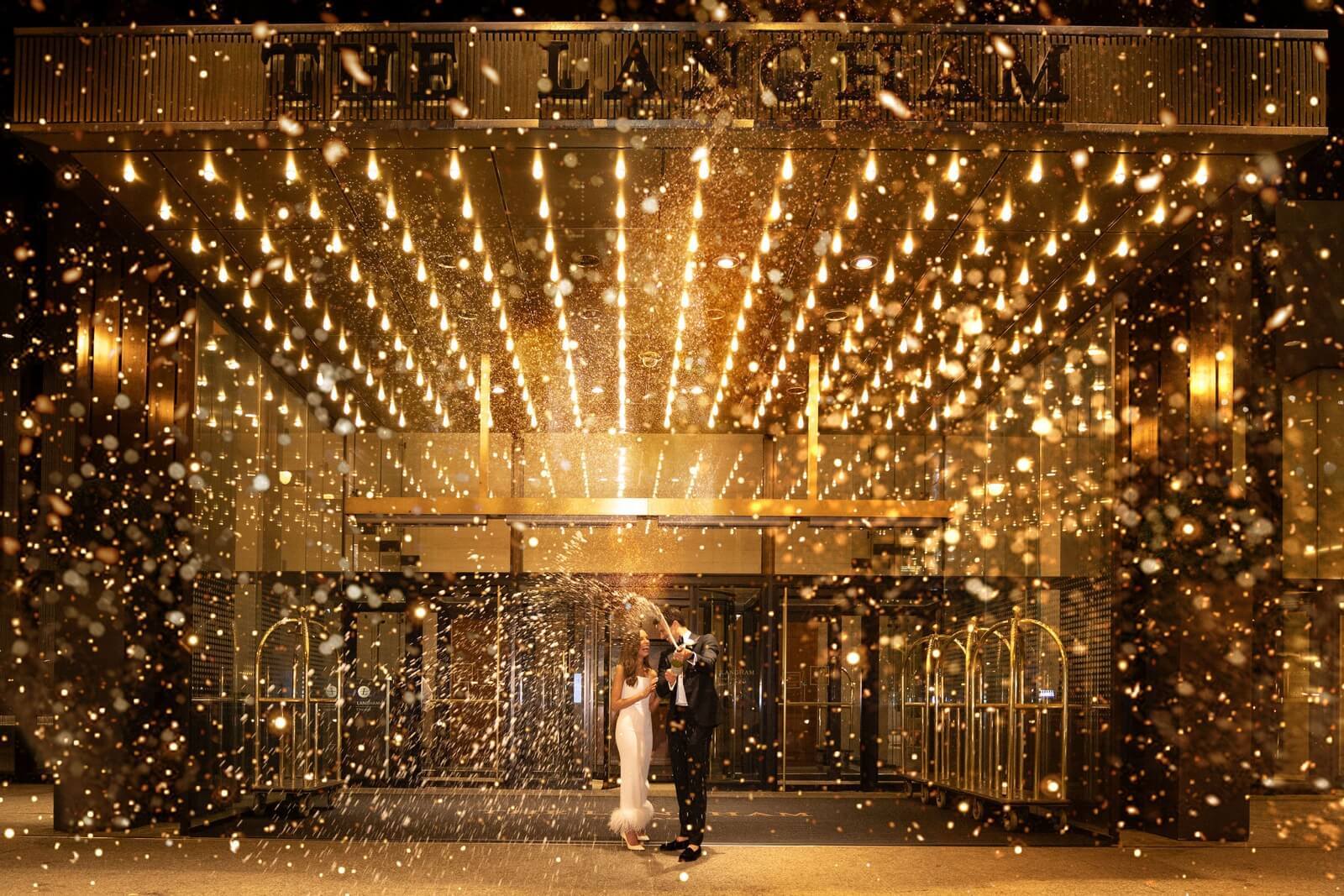 Langham Hotel Chicago Wedding Celebration