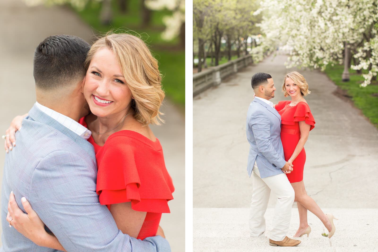 Spring Chicago Engagement Photographer